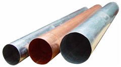 Klempířský prvek - Svod pr. 100mm titanzinek, délka 3bm Klempířský prvek - Svod pr. 100mm titanzinek, délka 3bm